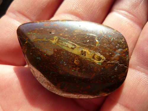 Australský Boulder Opál Leštěný Yowah Austrálie — foto 2
