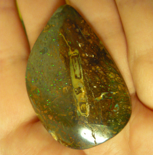 Australský Boulder Opál Leštěný Yowah Austrálie — foto 5