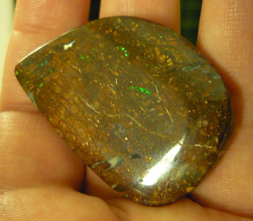 Australský Boulder Opál Leštěný Yowah Austrálie — foto 6