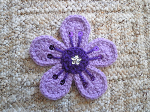 Levandulová velká kytka- na objednávku — foto 2