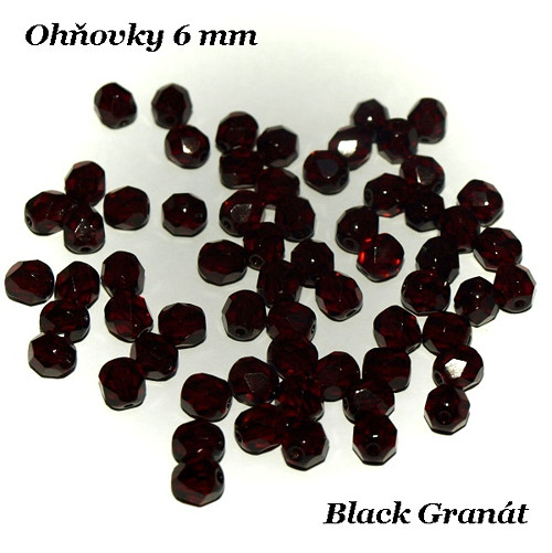 Ohňovky 6 mm Black Granát, 20 ks — foto 2