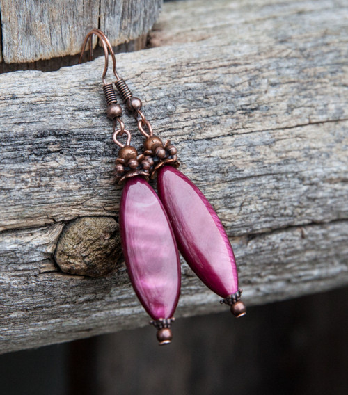 Elegantná perleť - purpurová — foto 2