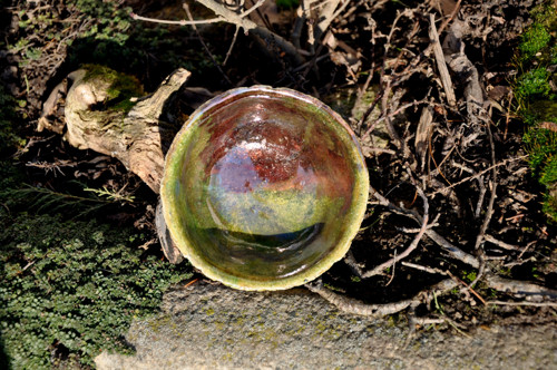 RAKU miska: Vánoční slunko — foto 3