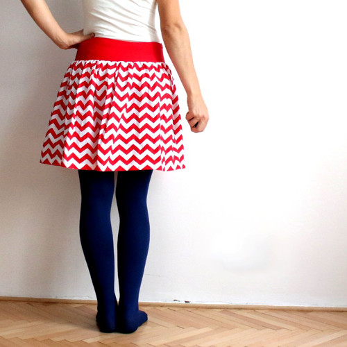 Chevron :) červená — foto 3