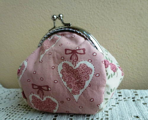 Portmončička Pink Hearts — foto 2