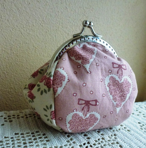 Portmončička Pink Hearts — foto 3
