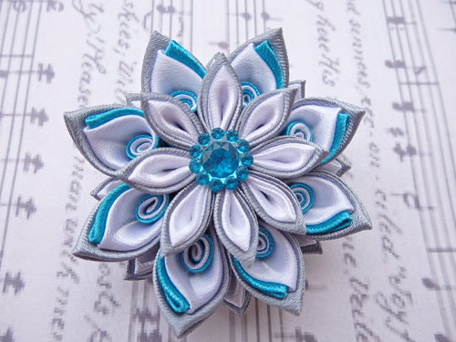 Brož Silver and turquoise — foto 5