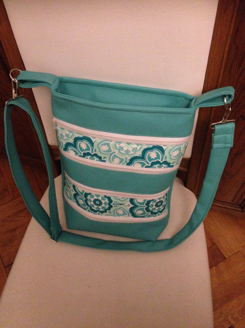 Crossbody tyrkys — foto 2