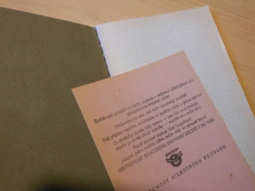 Stařičký školní sešit — foto 3
