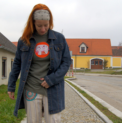 Mandalkový recy Kabátek S-L — foto 3