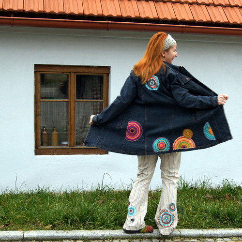 Mandalkový recy Kabátek S-L — foto 4
