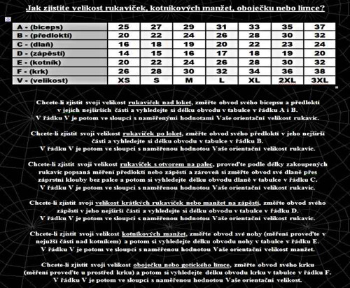 Krajkové náramky sametové gothic 05E — foto 3
