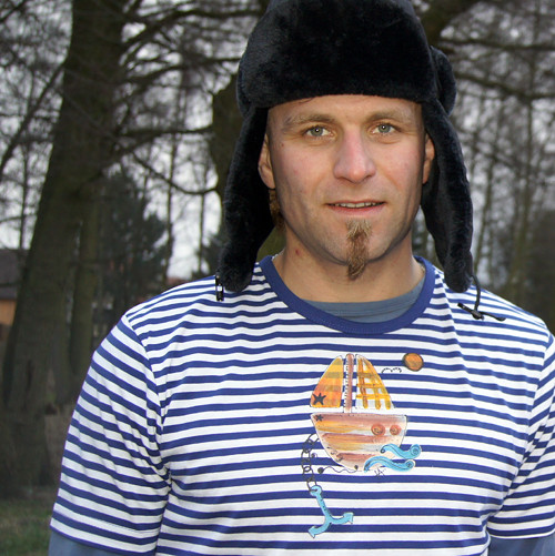 Malované triko loďka XL SKLADEM — foto 6