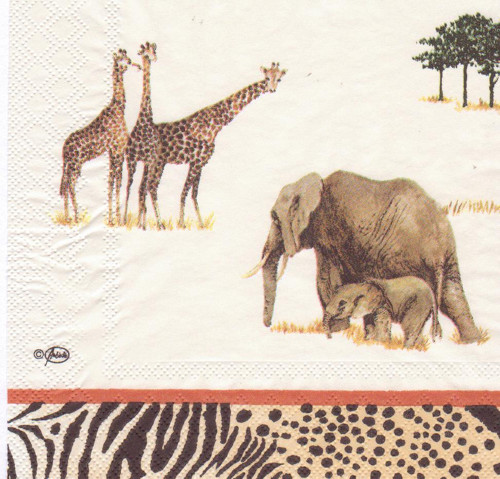Ubrousek - safari (2 ks - AKCE) — foto 3