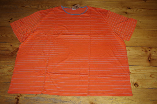 Oranžovošedý Proužek 4Xl — foto 3