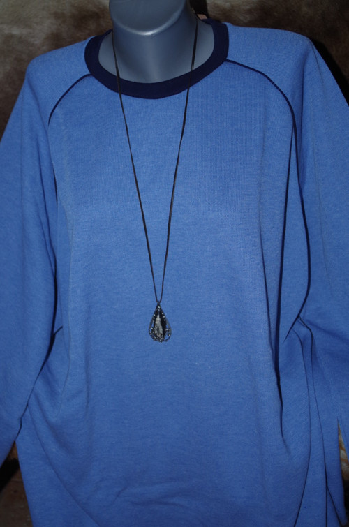 Mikina Modré Melé 4Xl — foto 3