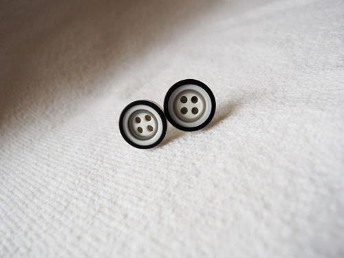 Náušničky 12mm (chirurgická ocel) — foto 2
