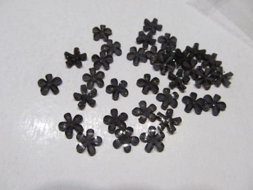 Kytičky - černé - 10 mm - 10ks/bal. — foto 2