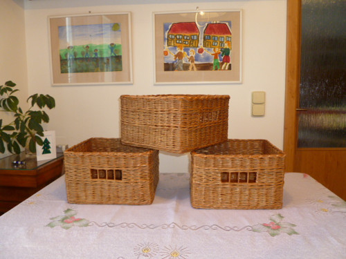 Koše 3 ks úložný set - objednávka — foto 2