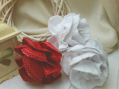 Květy velké růže — foto 3
