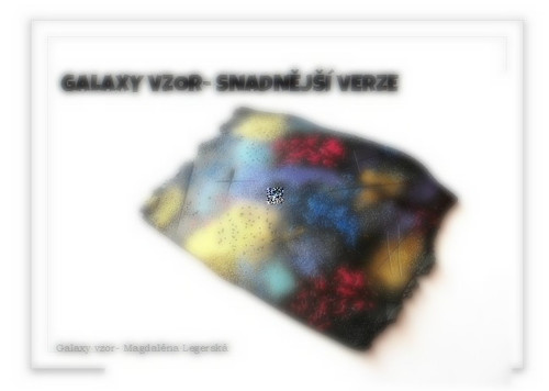Galaxy vzor- návod — foto 5