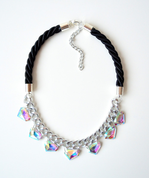 Náhrdelník RAINBOW in BLACK — foto 3
