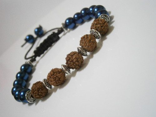 Náramek s Rudrakshou (Unisex) — foto 3