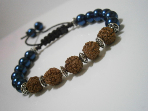 Náramek s Rudrakshou (Unisex) — foto 5