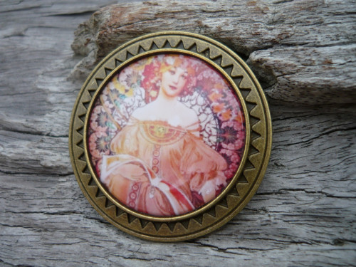 Brož...Alphons Mucha Dáma VII. — foto 2