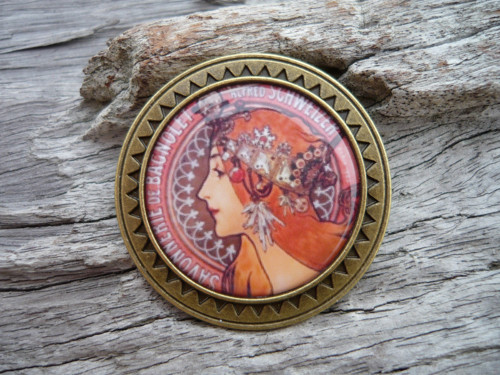 Brož...Alphons Mucha Dáma X. — foto 2