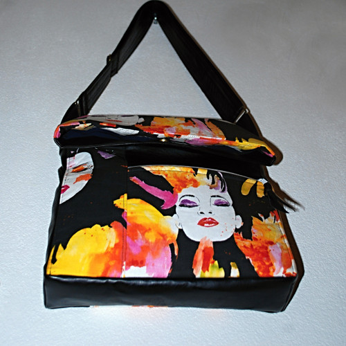 Cross Body Trendy Kabelka " Ohnivé Ženy " — foto 4