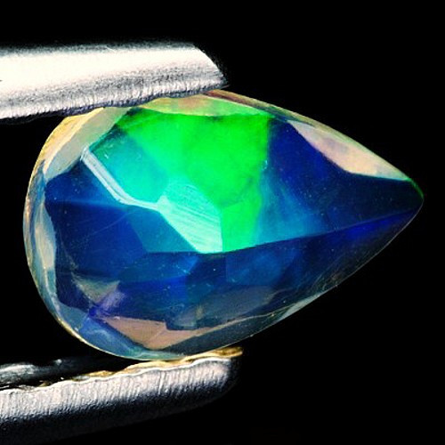FIRE OPÁL - KRÁSNÝ, BROUŠENÝ 0,28ct — foto 4