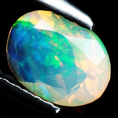 FIRE OPÁL - NÁDHERNÝ, BROUŠENÝ 0,44ct — foto 2