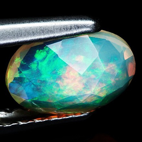 FIRE OPÁL - NÁDHERNÝ, BROUŠENÝ 0,44ct — foto 5
