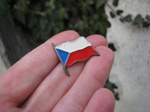 Česká vlajka, odznak — foto 3