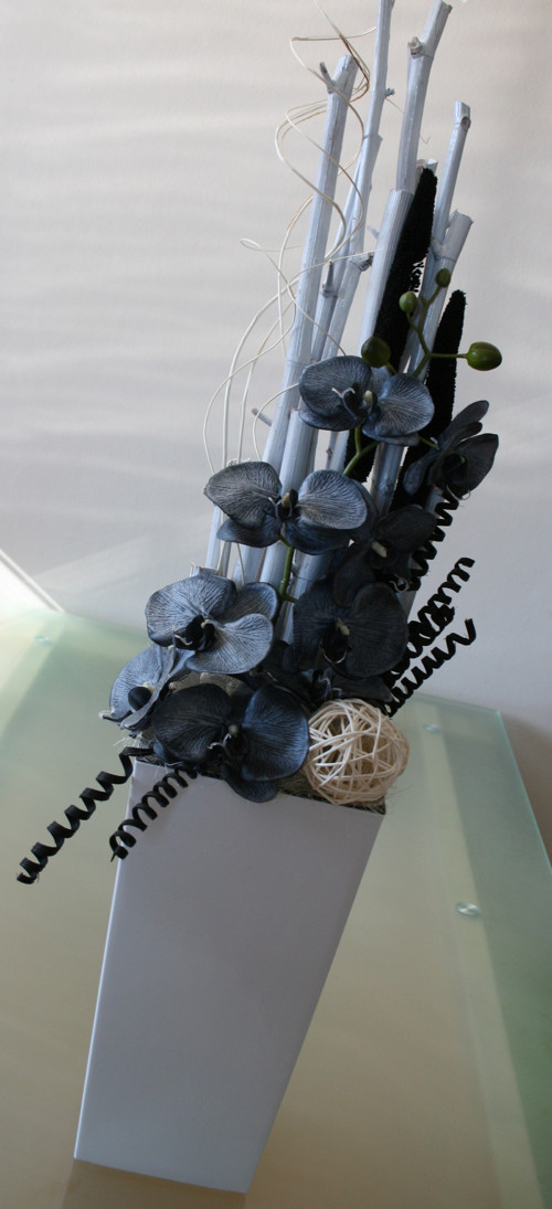 Šedé orchideje — foto 3