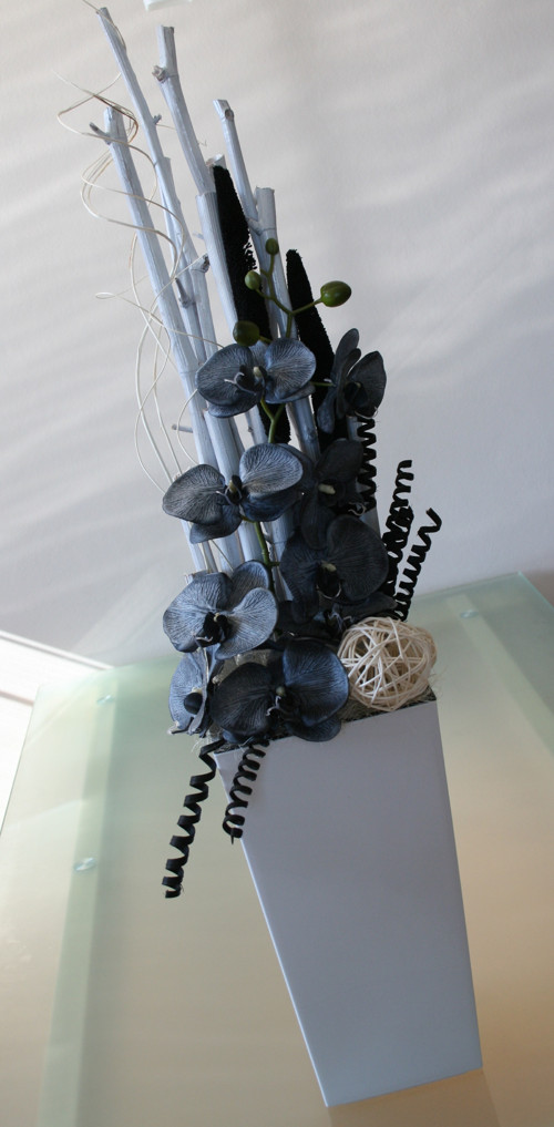 Šedé orchideje — foto 4