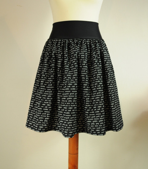 Písmenková černá - délka 55cm — foto 2