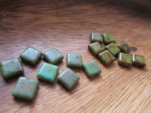 Travertinové čtverečky — foto 3