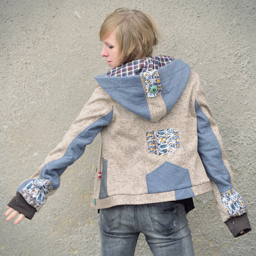 Nanook Jacket II - bunda s voskovou batikou — foto 2