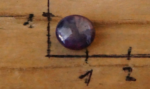 Safír asterický D1458 — foto 3