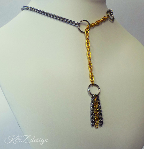Steel with gold shine var. variable and simple — foto 2