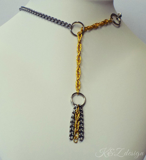 Steel with gold shine var. variable and simple — foto 3