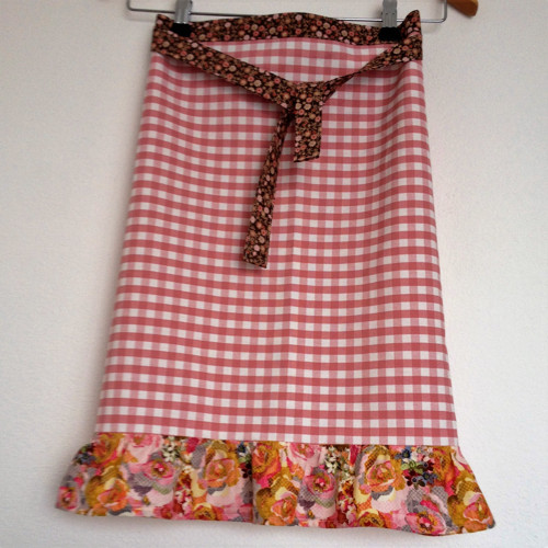 Dámská zástěra do pasu… Basic Rose — foto 4