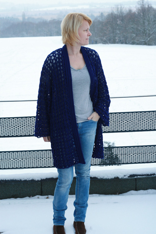 Kimono-sveter King's Blue — foto 3