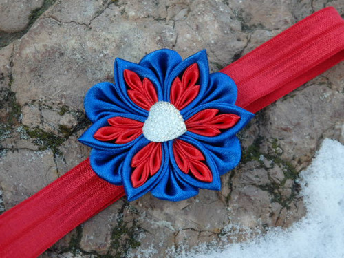 Čelenka Bleu et rouge — foto 2