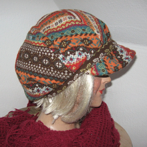 Kšiltovka úpletová, teplá — foto 4