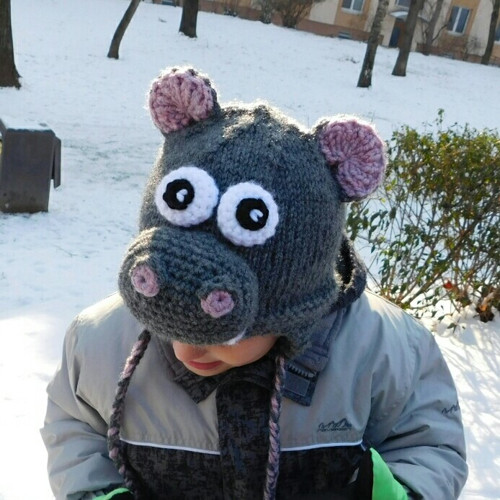 Dětská ušanka HROŠÍČEK ALÍČEK — foto 5