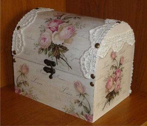 Velká truhla ve stylu Shabby chic — foto 2