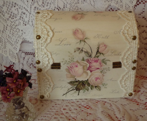 Velká truhla ve stylu Shabby chic — foto 3
